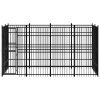 Outdoor Dog Kennel Steel 79.3 ft��