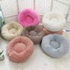 Soft Dog Bed Sleeping Plush Mat Cushion  Colorful Fluffy Warm Comfortable Pet Bed