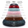 Soft Dog Bed Sleeping Plush Mat Cushion  Colorful Fluffy Warm Comfortable Pet Bed