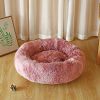 Soft Dog Bed Sleeping Plush Mat Cushion  Colorful Fluffy Warm Comfortable Pet Bed